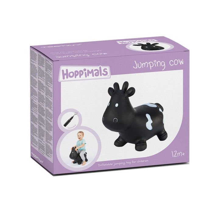 Hoppimals gummihopper, sort karamel – enorm og unik hoppefornøjelse