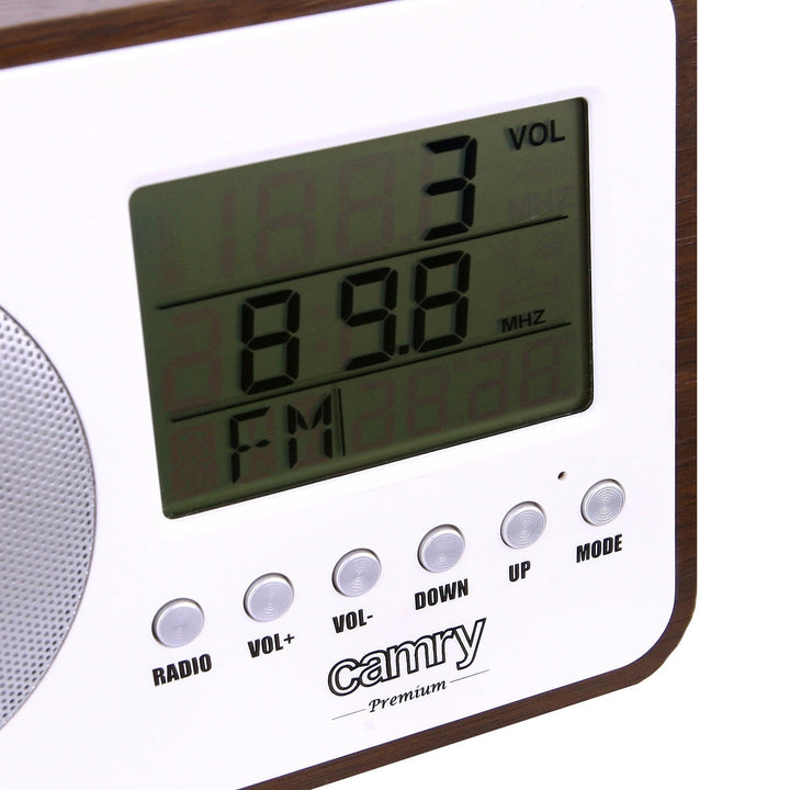 Camry digital radio, retro, LCD-display, vækkeur, CR 1153