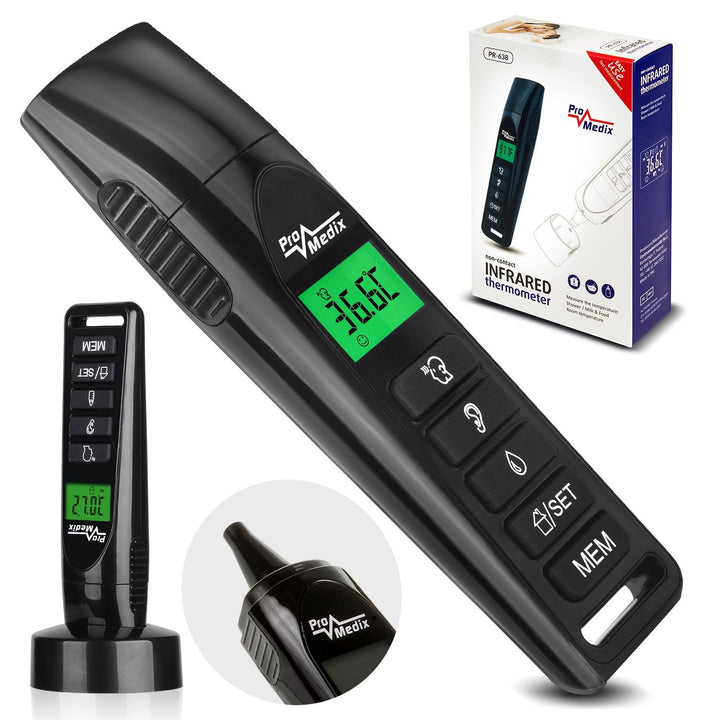 Promedix PR-638 medicinsk berøringsfri infrarød termometer