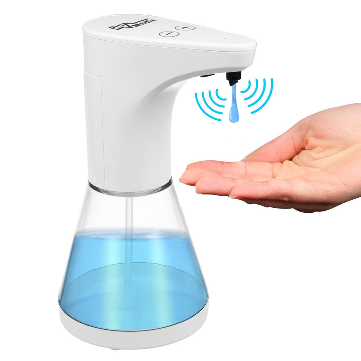Automatisk dispenserbeholder til flydende sæbe, desinfektionsmidler og geler Promedix PR-530 480 ml, 4 AA-batterier