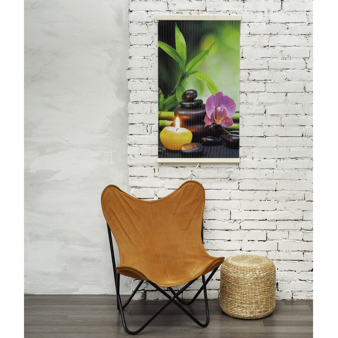 Infrarød radiator – fleksibel varmepanel 430 W TRIO mønster 3 harmoni, mål 100 x 57 cm med regulator