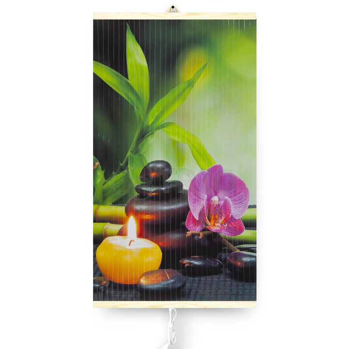 Infrarød radiator – fleksibel varmepanel 430 W TRIO mønster 3 harmoni, mål 100 x 57 cm med regulator