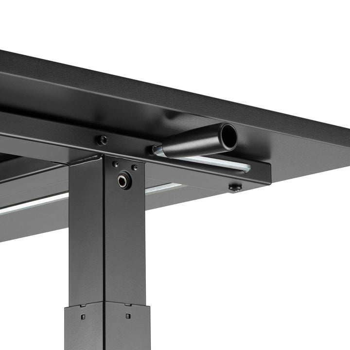 Ergo Office manuelt højdejusterbart skrivebord, maks. 40 kg, maks. højde 117 cm, med bordplade til stående og siddende arbejde, ER-401 B