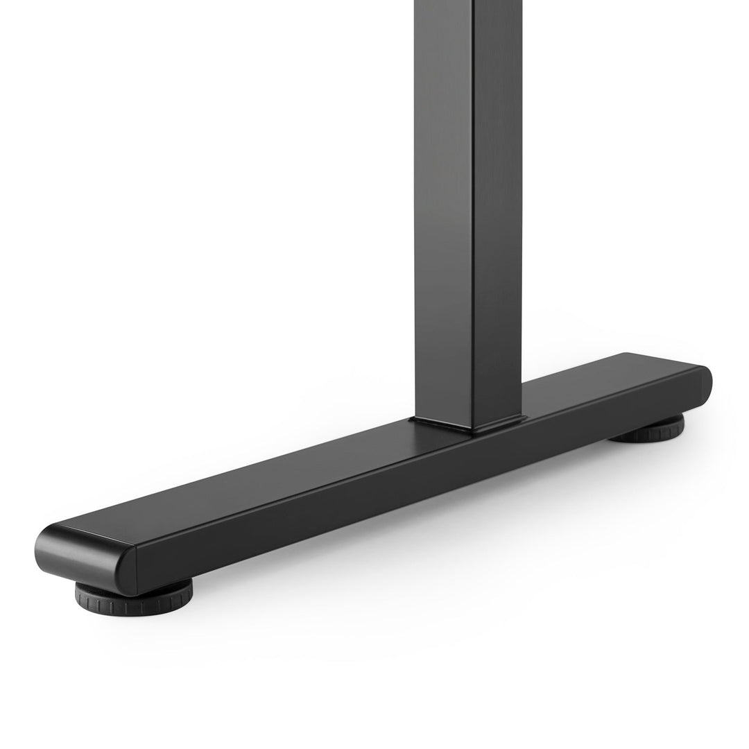 Ergo Office manuelt højdejusterbart skrivebord, maks. 40 kg, maks. højde 117 cm, med bordplade til stående og siddende arbejde, ER-401 B