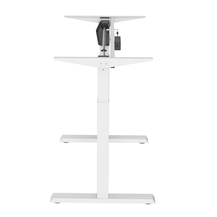 Elektrisk skrivebord med højdejustering Ergo Office, maks. højde 123 cm, maks. 70 kg, uden bordplade til stående og siddende arbejde, hvid, ER-403W