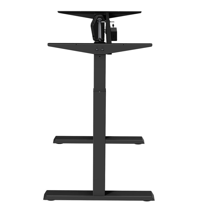 Elektrisk skrivebord med højdejustering Ergo Office, maks. højde 123 cm, maks. 70 kg, uden bordplade til stående og siddende arbejde, sort, ER-403B