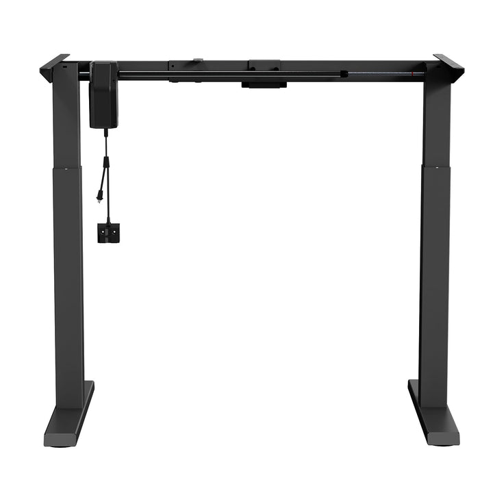 Elektrisk skrivebord med højdejustering Ergo Office, maks. højde 123 cm, maks. 70 kg, uden bordplade til stående og siddende arbejde, sort, ER-403B