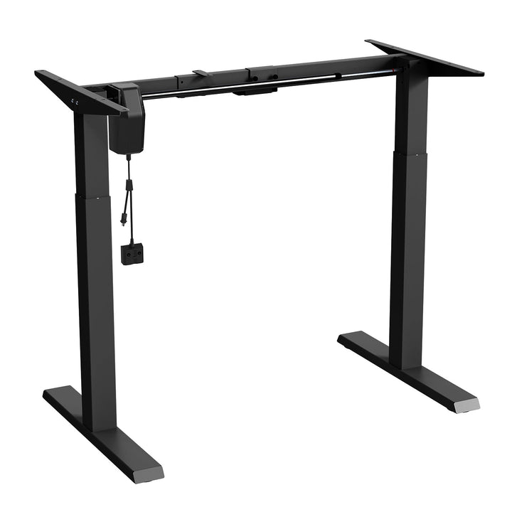 Elektrisk skrivebord med højdejustering Ergo Office, maks. højde 123 cm, maks. 70 kg, uden bordplade til stående og siddende arbejde, sort, ER-403B