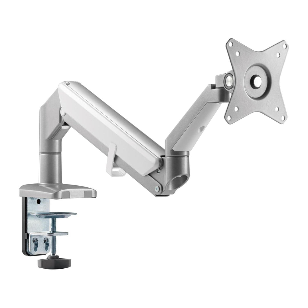 Ergo Office skrivebordsbeslag til skærm, grå, med fjeder, 17"-32", 9 kg, ER-405G