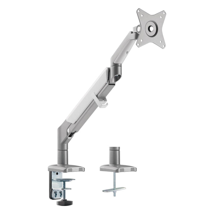 Ergo Office skrivebordsbeslag til skærm, grå, med fjeder, 17"-32", 9 kg, ER-405G
