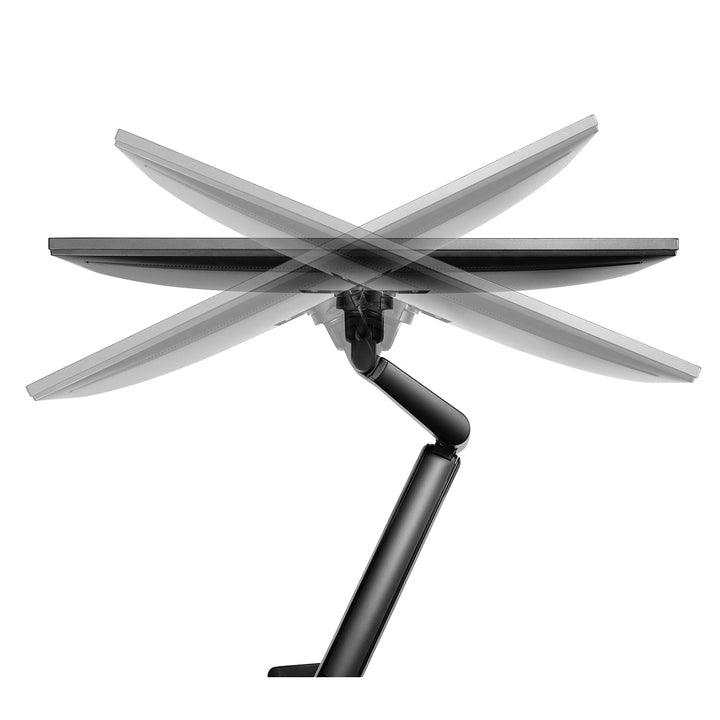Ergo Office bordholder til skærm, sort, med gasfjeder, 17"-32", 9 kg, ER-405B