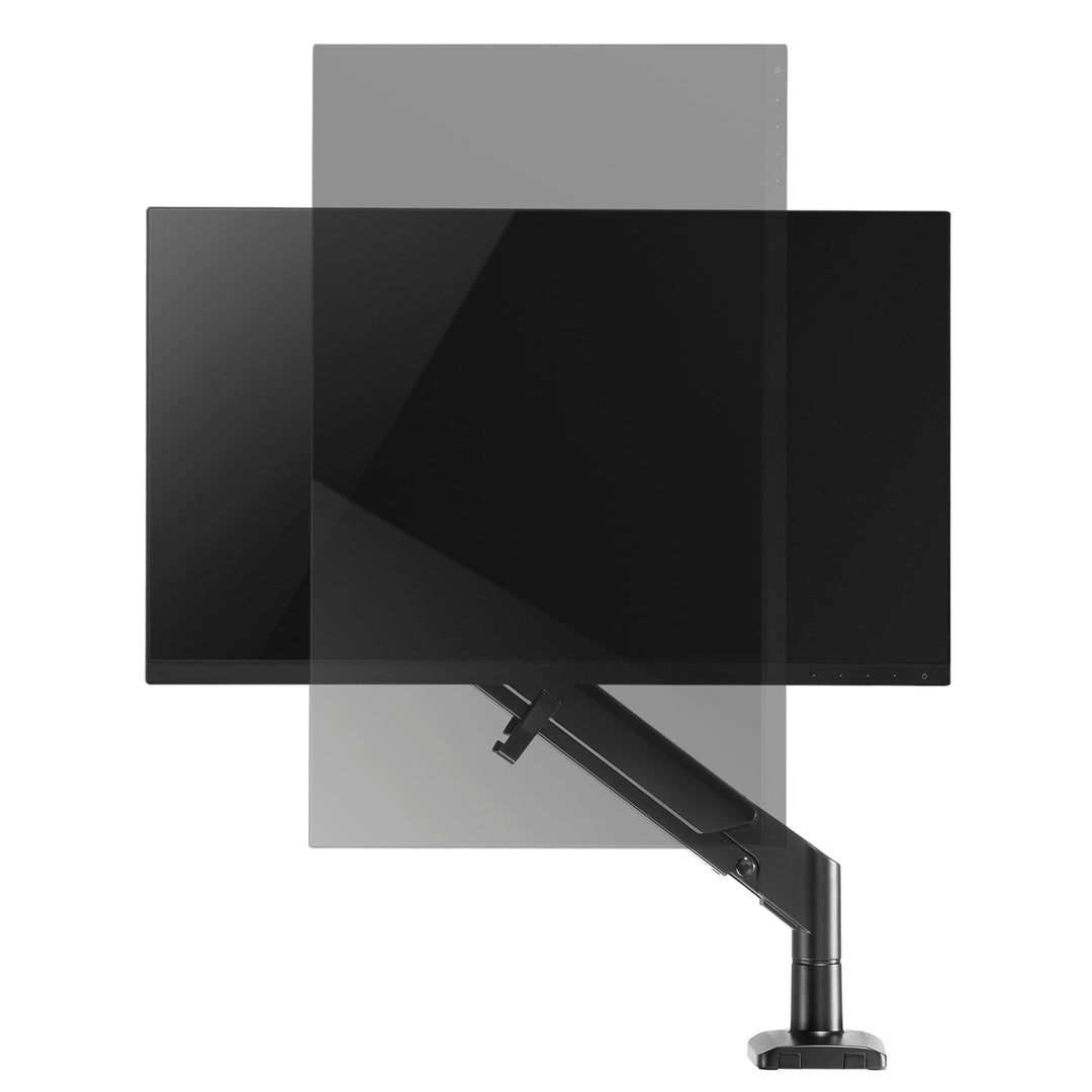 Ergo Office bordholder til skærm, sort, med gasfjeder, 17"-32", 9 kg, ER-405B