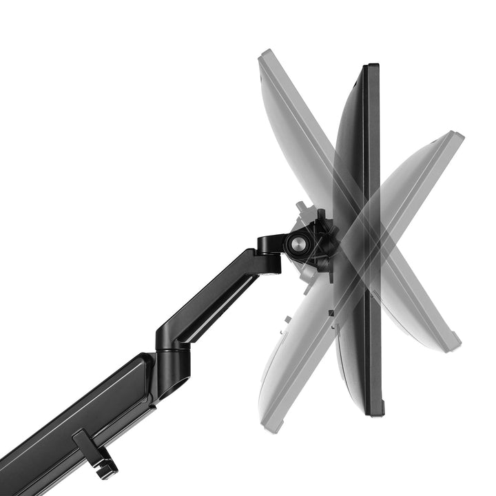 Ergo Office bordholder til skærm, sort, med gasfjeder, 17"-32", 9 kg, ER-405B