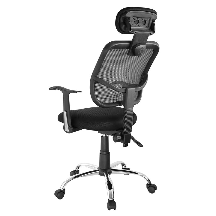 Ergonomisk kontorstol med høj ryglæn, justerbar nakkestøtte, maks. 150 kg Ergo Office ER-413