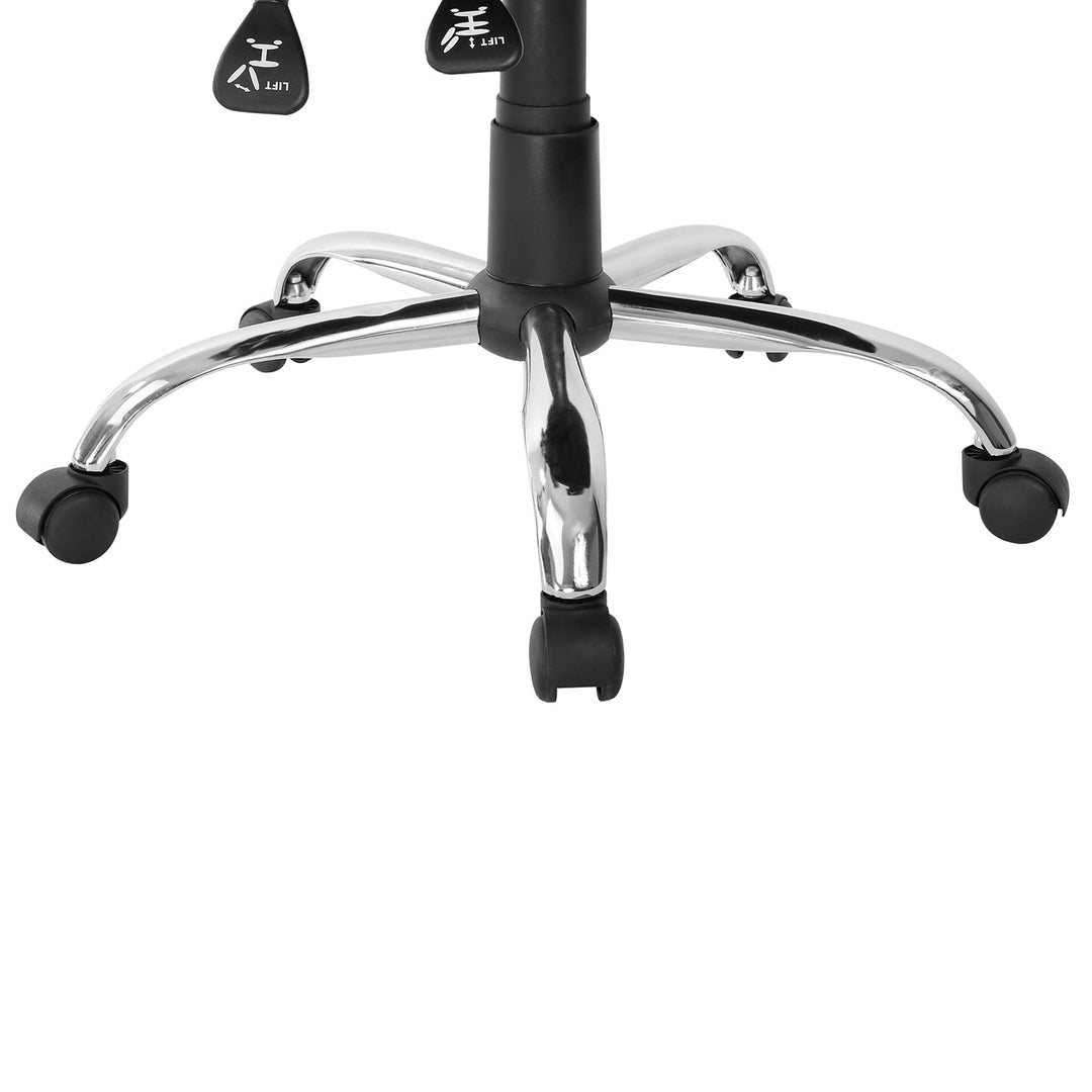 Ergonomisk kontorstol med høj ryglæn, justerbar nakkestøtte, maks. 150 kg Ergo Office ER-413