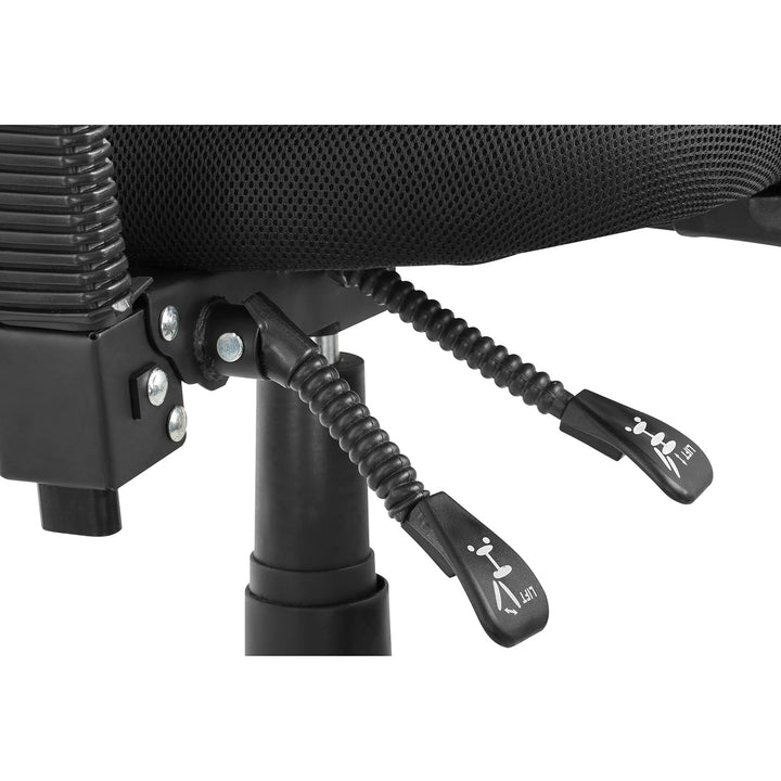 Ergonomisk kontorstol med høj ryglæn, justerbar nakkestøtte, maks. 150 kg Ergo Office ER-413