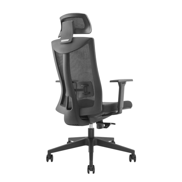 Ergonomisk premium-kontorstol med høj ryglæn Ergo Office, maks. 150 kg, ER-414
