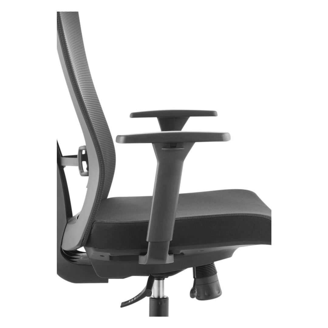 Ergonomisk premium-kontorstol med høj ryglæn Ergo Office, maks. 150 kg, ER-414