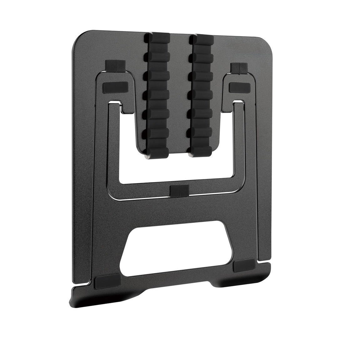 Ergo Office ultratyndt foldbart laptopstativ i aluminium, sort, passer til bærbare computere på 11-15", ER-416 B