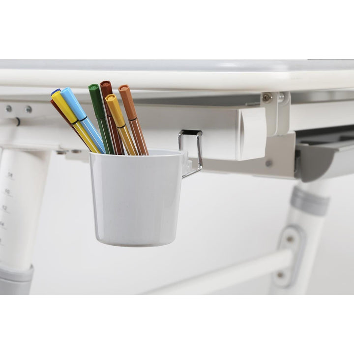 Ergonomisk skrivebord til børn med højdejustering Ergo Office, gråt, maks. 100 kg, ER-417 2cz