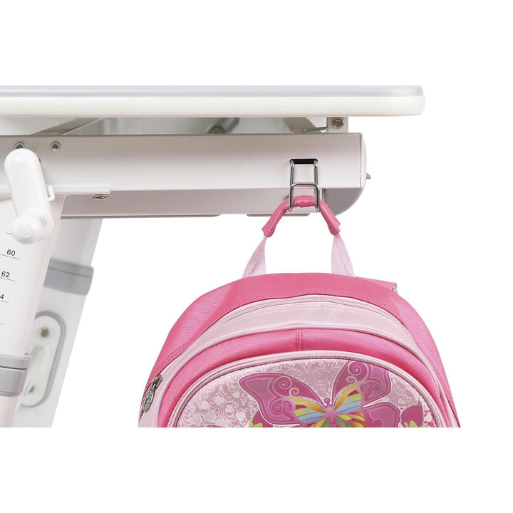 Ergonomisk skrivebord til børn med højdejustering Ergo Office, gråt, maks. 100 kg, ER-417 2cz
