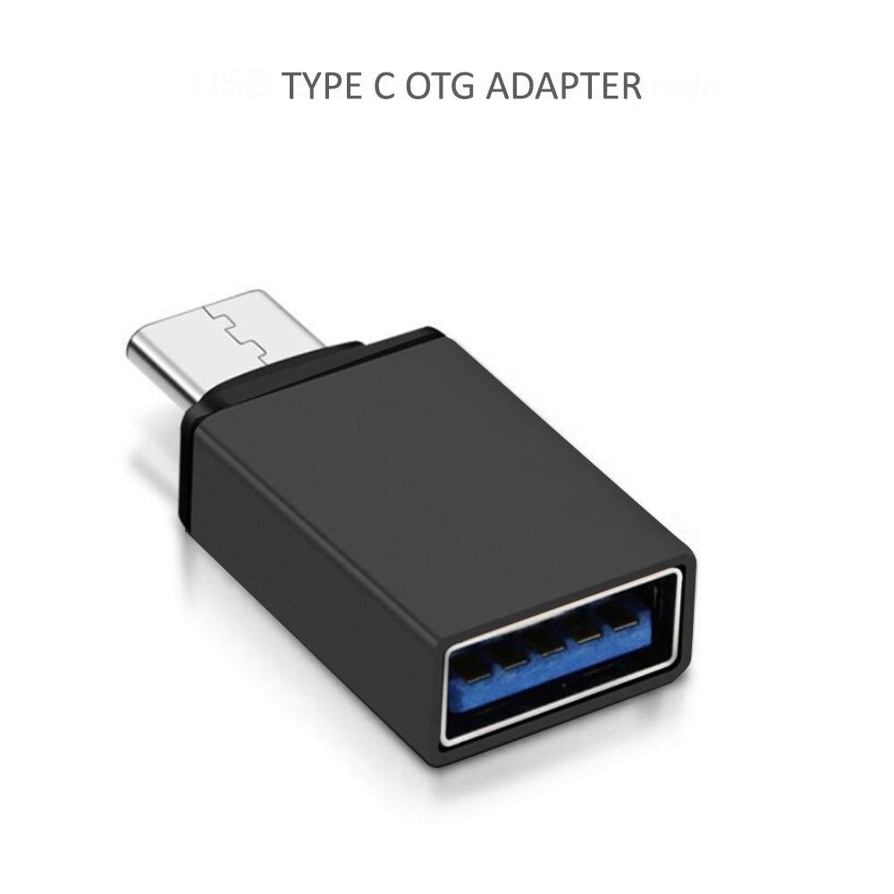 OTG USB A til USB C adapter Maclean Energy MCE470 sort