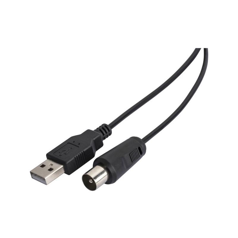 Aktiv indendørs antenne DVB-T/T2 H.265 HEVC Maclean Slim MCTV-948