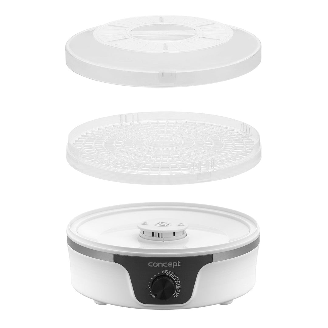 Stor tørretumbler til fødevarer 9 sigter 380 W Concept SO1090