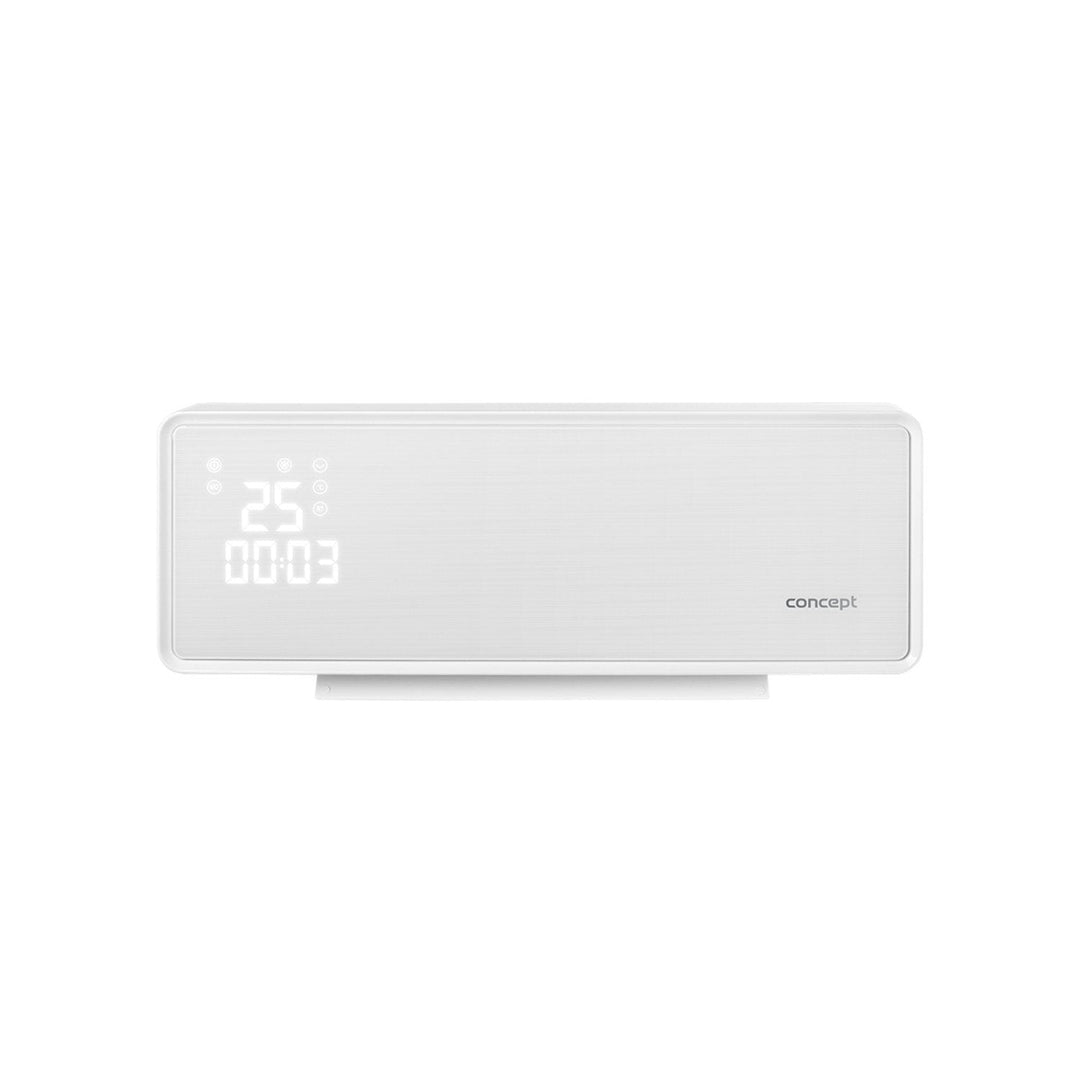 Concept QH4000 hvid keramisk vægvarmer plus fjernbetjening