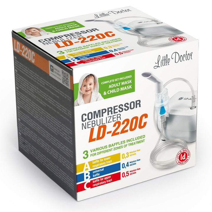 Little Doctor LD-220C stempelinhalator 10 ml 20 min.