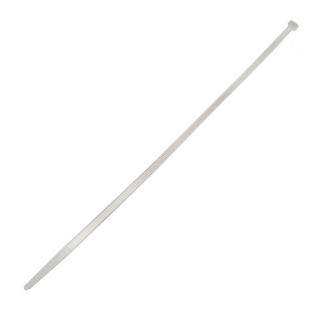 Kabelbindere (100 stk.) Maclean MCTV-463 W - hvide, 3,6 x 250 mm, UV-bestandige, brugstemperatur - 40 +85 °C.