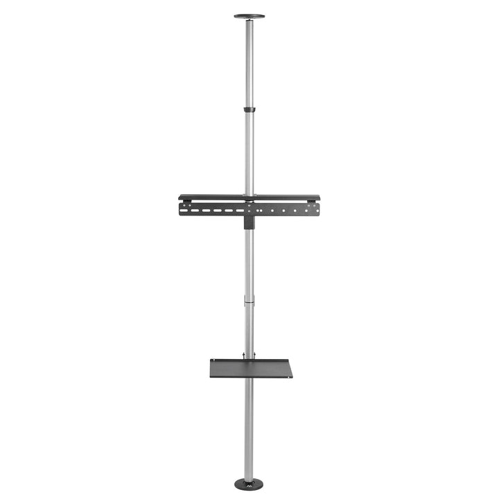 Teleskopisk TV-holder, loft-gulv med hylde Maclean MC-791N 37"-70" maks. 30 kg