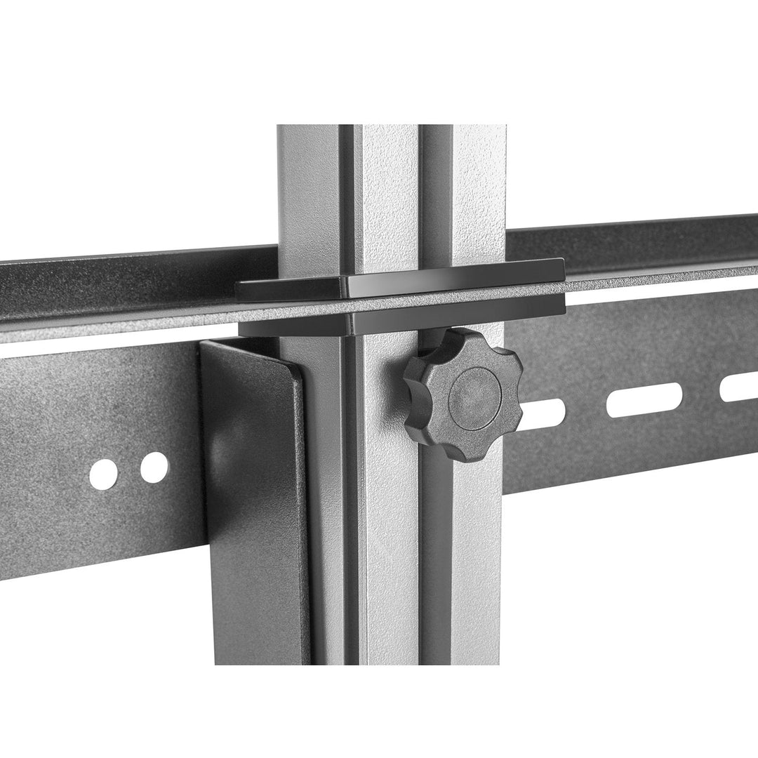 Teleskopisk TV-holder, loft-gulv med hylde Maclean MC-791N 37"-70" maks. 30 kg
