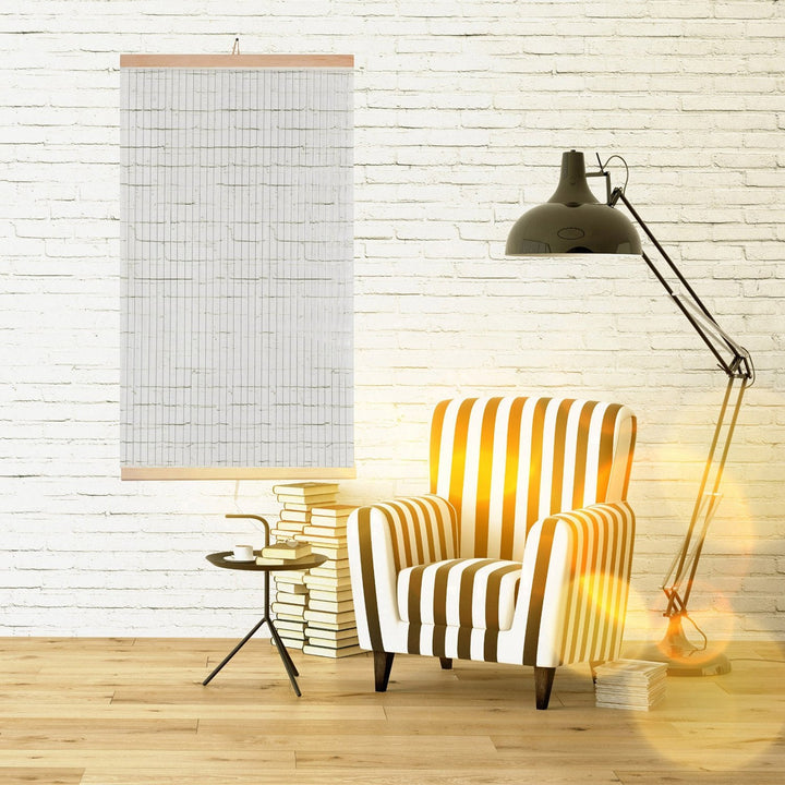 Infrarød radiator - fleksibel varmepanel 430W TRIO model 14 gennemsigtig, mål 100x57cm med regulator