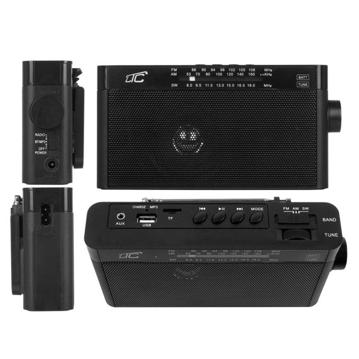 LTC Retro Sona bærbar Bluetooth-radio – moderne løsninger i et retro-design