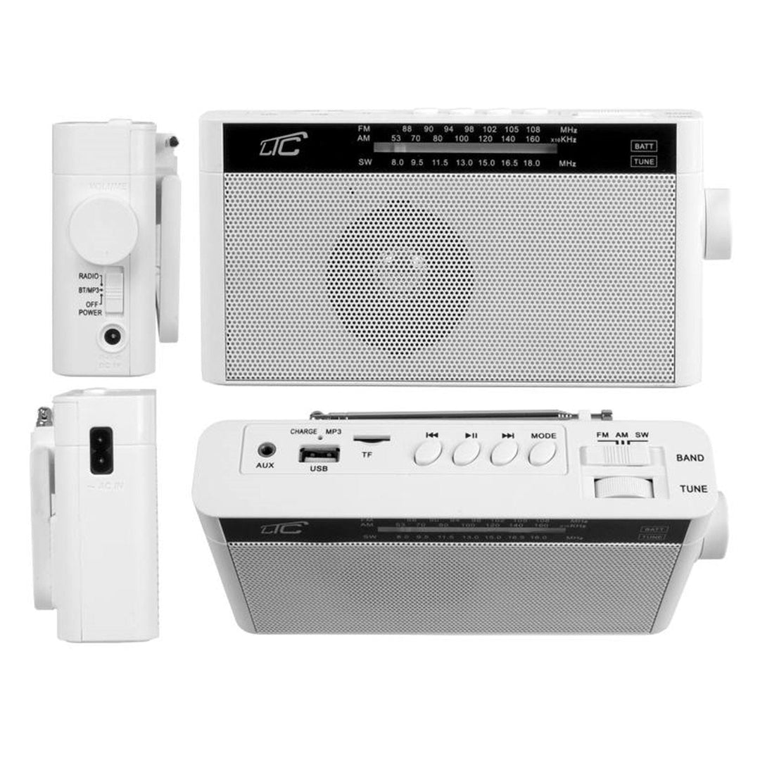 LTC Retro Sona bærbar Bluetooth-radio – moderne løsninger i et retro-design