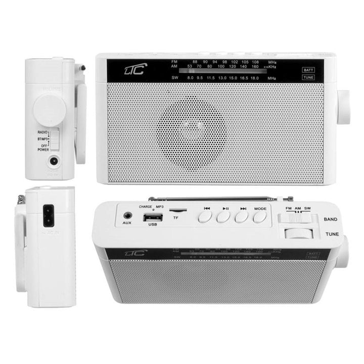 LTC Retro Sona bærbar Bluetooth-radio – moderne løsninger i et retro-design