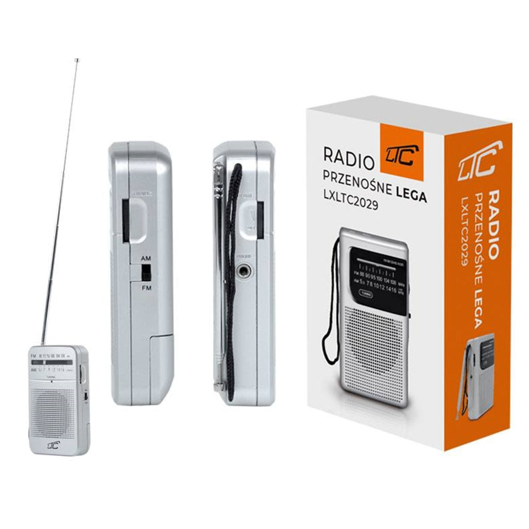 LTC Retro Lega bærbar lommelygte med teleskopantenne