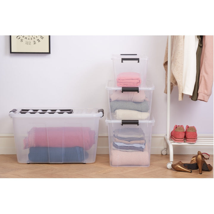 Plast Team Home Box 40L beholder med låg – praktiske løsninger og unikt design