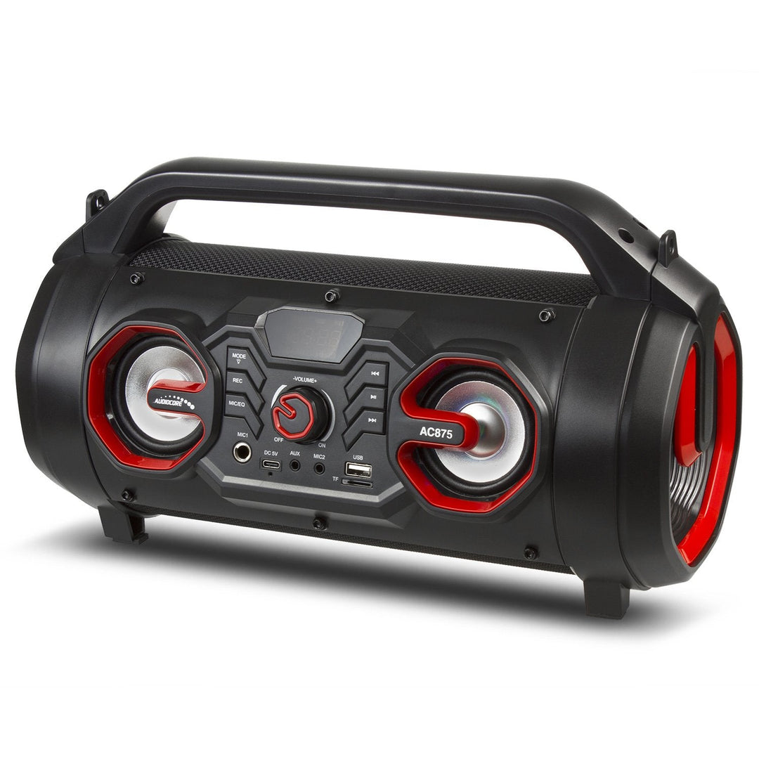 Audiocore bærbar bas-højttaler, Bluetooth 5.0, FM-radio, micro-kort, SDIPX4, 2000 mAh, AC875