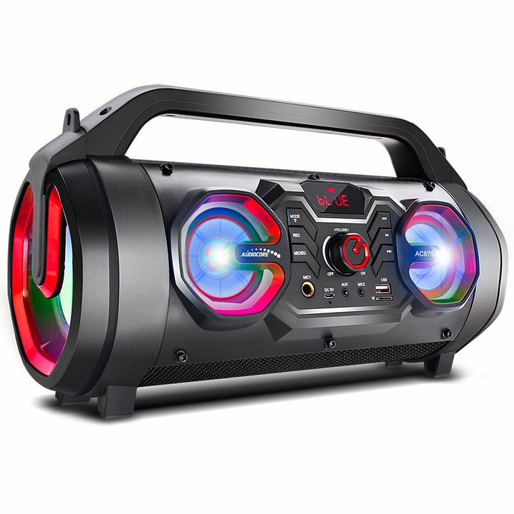 Audiocore bærbar bas-højttaler, Bluetooth 5.0, FM-radio, micro-kort, SDIPX4, 2000 mAh, AC875