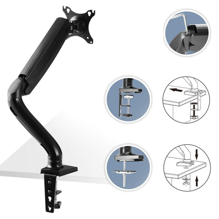 BORDHOLDERE TIL LED-LCD-SKÆRM USB 3.0 10-32" Art L-17GD