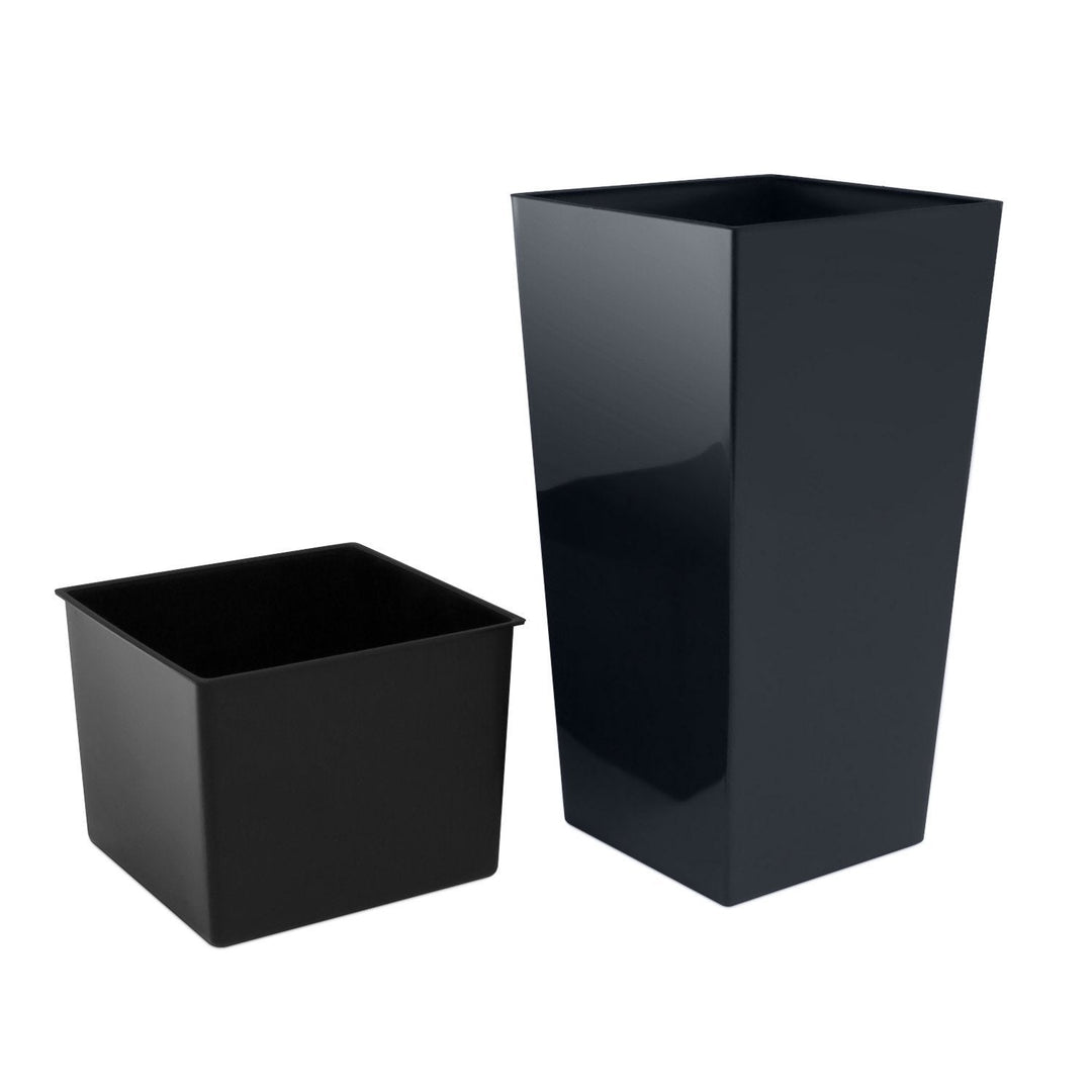Urbi Square DURS300-S433 blomsterkrukke med indsats – farve: antracit
