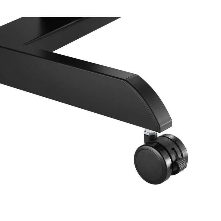 Maclean skrivebord til bærbar computer, højdejusterbar, til stående og siddende arbejde, maks. højde 113 cm, MC-892B