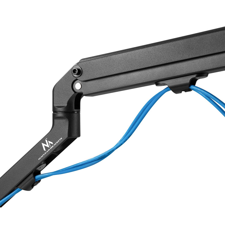 Maclean universal bordholder til skærm, mekanisk fjeder 17"-27" 7 kg, VESA 75x75,100x100, MC-906