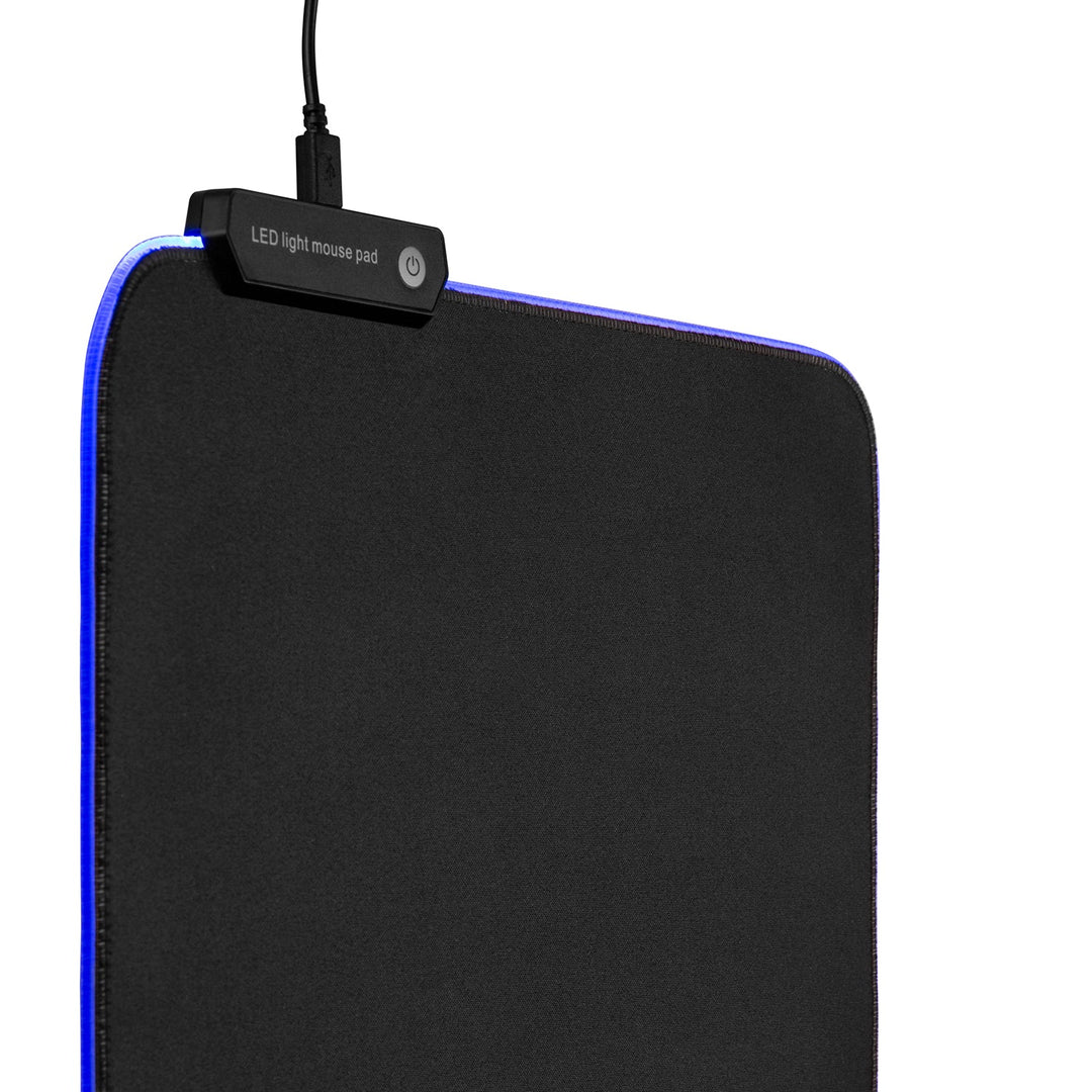 Gaming-musemåtte med RGB LED-belysning NanoRS, 300 x 250 x 4 mm, RS704