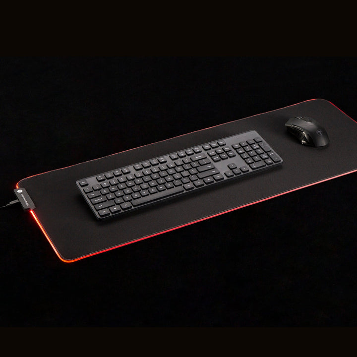 Gaming-musemåtte med tastatur og RGB NanoRS LED-belysning, 800 x 300 x 4 mm, RS705