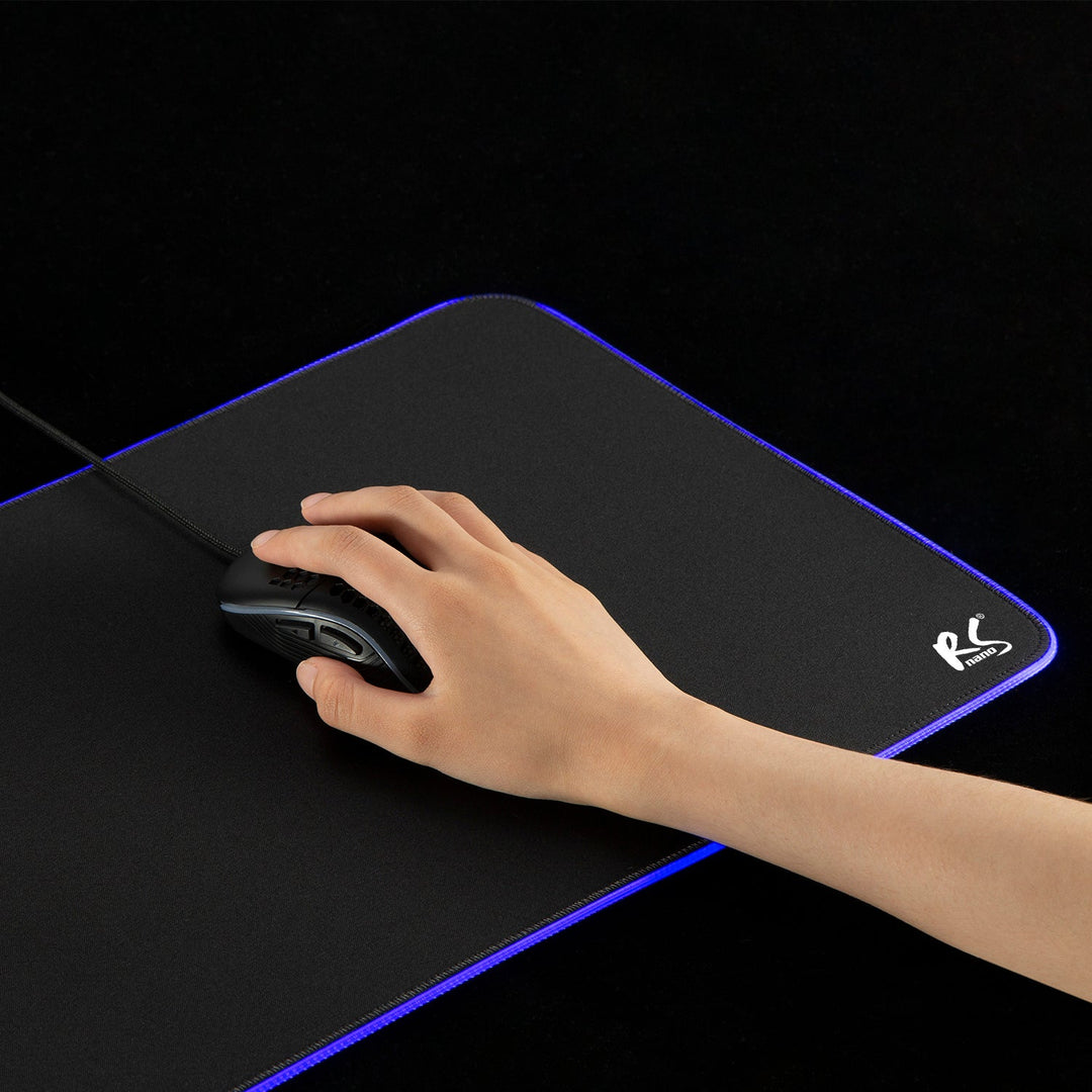 Gaming-musemåtte med tastatur og RGB NanoRS LED-belysning, 800 x 300 x 4 mm, RS705