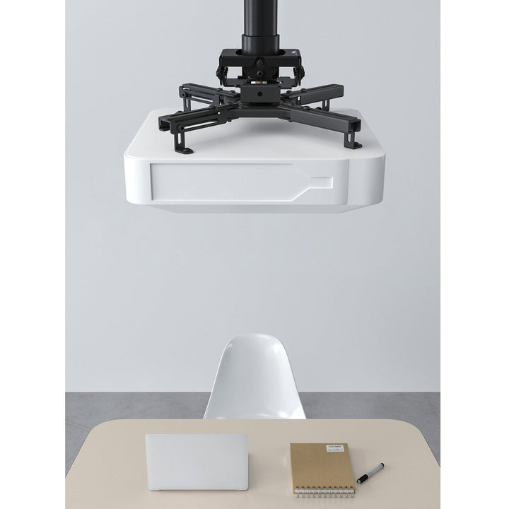 Loftmonteret projektorholder fra Maclean, Profi Market System, 80-980 mm, maks. 35 kg, sort, MC-913