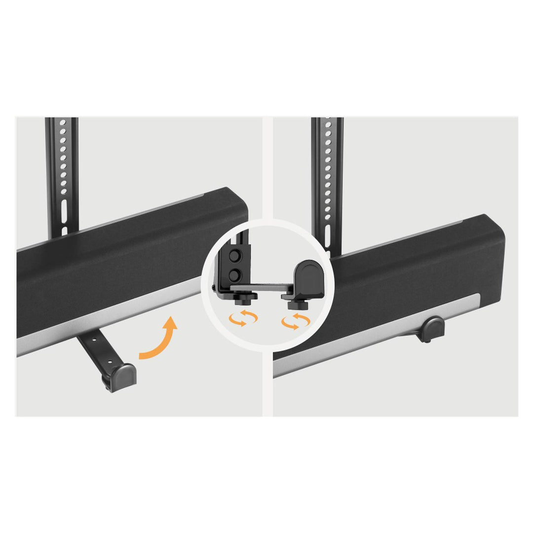 Maclean MC-914 soundbar-holder til montering på tv